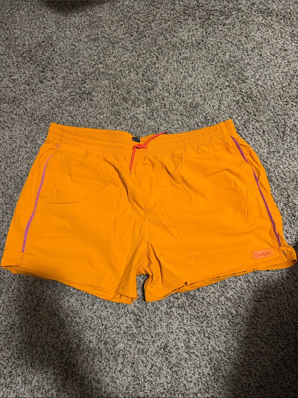Cotopaxi Men’s Orange Baggie Shorts